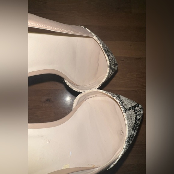 Cole Haan Women's Snakeskin Pattern Flats - Black and Cream - Picture 4 of 4